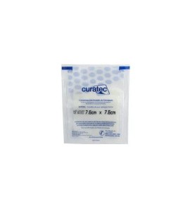 Compressa C/Emulsão de Petrolatum Estéril 7,6 x 7,6cm Cx C/36 Unidades - Curatec