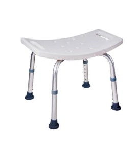 Banqueta para Banho com Ajuste de Altura até 135 Kg D1 - Dellamed