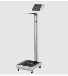 Balança Digital Antropométrica Até 200kg Plataforma 40x40 DP 200 - Ramuza