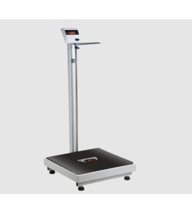 Balança Digital Antropométrica Até 300kg Plataforma 50x50 DP 300 - Ramuza