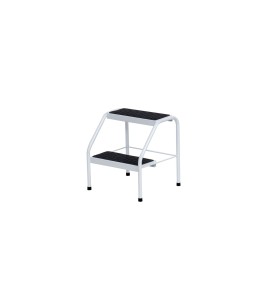 Escada 2 Degraus Epóxi S-0470 - Salutem Móveis Hospitalares