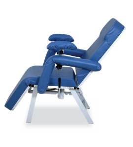Poltrona Reclinável Para Coleta Azul RC 12070 - RC Móveis