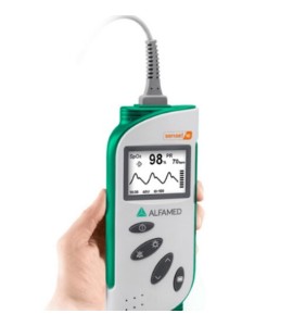 Oxímetro De Pulso Portátil SENSE 10 Com Sensor Adulto - Alfamed