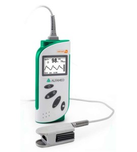 Oxímetro De Pulso Portátil SENSE 10 Com Sensor Adulto - Alfamed