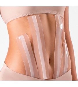 Fitas Canaletas Para Cirurgia De Lipo HD/LAD Silicone C/4 Unidades - Siliskin