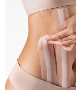 Fitas Canaletas Para Cirurgia De Lipo HD/LAD Silicone C/4 Unidades - Siliskin
