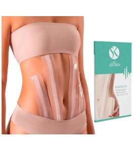 Fitas Canaletas Para Cirurgia De Lipo HD/LAD Silicone C/4 Unidades - Siliskin