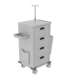 Carro Para Materiais e Medicamentos PAT-0276-HO - Patmos