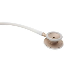 Estetoscópio Spirit Pro Lite II Adulto Branco com Dourado - Spirit