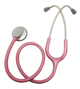Estetoscópio Spirit Master Lite Adulto Rosa Perolizado - Spirit