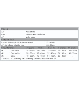 Meia 3/4 Média Compressão 20-30mmhg 6000 Unissex Pont.Aberta Tam: M - Venosan